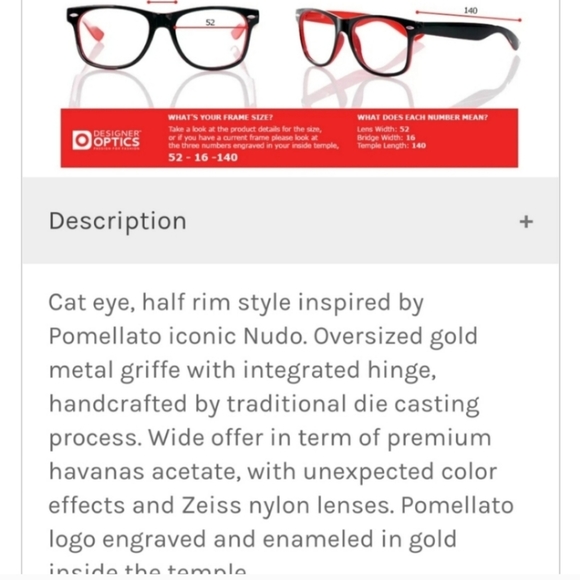 Pomellato oversized cat eye sunglasses main image 9